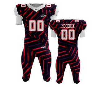 Custom High-Quality Sublimation Football Uniform Breathable Polyester Football Jersey and <b>Padded</b> Pants Set for Youth and Adult - Product Image 2