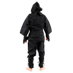 Nouvelle Arrivée 2026 – Costume d'Arts Martiaux Noir Personnalisé en Mélange de Coton Robuste – Vente en Gros OEM - Product Image 3