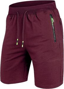 Pantalones Cortos Deportivos a Cuadros para Hombre, Cintura Media, Secado Rápido, Entrepierna de 5 Pulgadas, Elásticos, con Cierre de Cordón, Antiarrugas, de Lona - Product Image 3