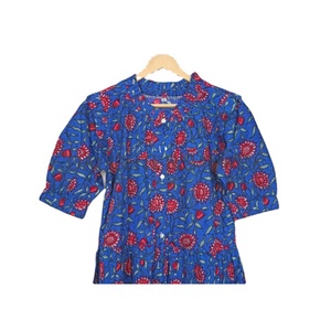 Vestido Kimono Informal de Verano, Moderno, Tejido, 100% Algodón, de Dos Piezas, Estilo Indio, con Cuello Alto, Bata, Ropa de Casa, Pantalones Cortos - Varios Colores - Product Image 3