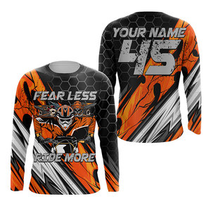 Wholesale Blank Motocross Jersey Motorcycle & Auto Racing Shirts Custom Logo Racing Team Name Motorbike Racing Suit - Product Image 3