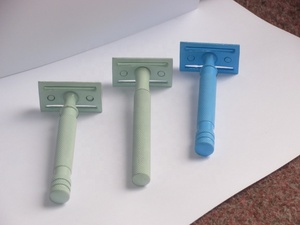 Maquinilla de Afeitar MACS RAZORS MSE 18, Maquinilla de Afeitar Ecológica, Mango de Madera, Cero Residuos, Doble Filo, Barba, Axila, Afeitado Desechable - Product Image 4