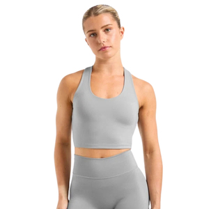 Haut court décontracté sans manches ajusté pour femme, style halter, idéal pour l'été – Vêtements personnalisés en gros OEM ODM - Product Image 3