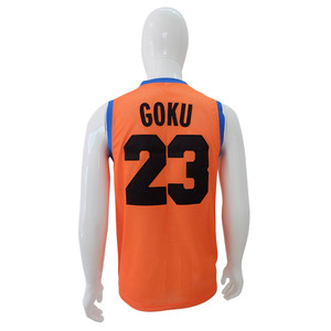 เสื้อบาสเก็ตบอลผู้ชายไซส์ใหญ่พิเศษ พิมพ์ลายการ์ตูนแบบซับลิเมชั่น ผ้าสแปนเด็กซ์/ไนลอน ระบายอากาศได้ดี รับผลิตตามสั่งพร้อมปักโลโก้ ขายส่งจากโรงงาน - Product Image 3