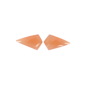 Carneliano Natural de 12.7 Quilates (Peso por Par) 20x11mm Forma de Cometa Gema Suelta - Product Image 3
