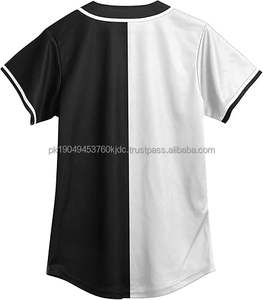 เสื้อเบสบอล/ซอฟต์บอลแบบกำหนดเองได้สำหรับทุกเพศ ระบายอากาศได้ดี ไซส์พลัส พร้อมปักชื่อและหมายเลข เสื้อเชิ้ตติดกระดุม ไซส์ S-7XL - Product Image 2