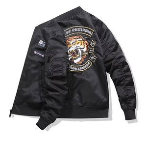 Premium Embroidered College Letterman <b>Leather</b> <b>Jacket</b> Men Custom OEM ODM Wholesale Sample Service Available - Product Image 1