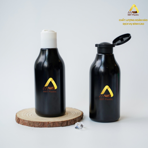 Customizable 300ml PET Black Plastic Pump Dispenser OEM Container for Lotion <b>Shampoo</b> Personal Care Packaging <b>Refillable</b> <b>Bottle</b> - Product Image 6