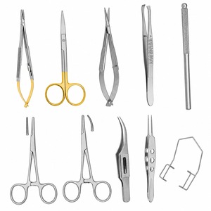 Ensemble d'instruments ophtalmiques vétérinaires PENTAX SURGICAL pour la chirurgie oculaire animale, 10 pièces, outils chirurgicaux en acier inoxydable, certifiés CE - Product Image 4
