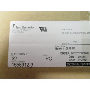 1 ล็อต จำนวน 96 ชิ้น Tyco Electronics 1658912-3 DDR DIMM - อุปกรณ์และอะไหล่เซมิคอนดักเตอร์ระดับโลกที่เชื่อถือได้ - Product Image 6