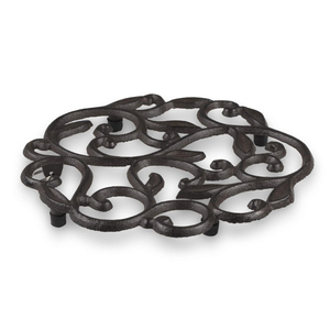 Socle carré en aluminium doré mat de luxe, découpé au laser, résistant à la chaleur, pour la décoration de table de cuisine. - Product Image 2