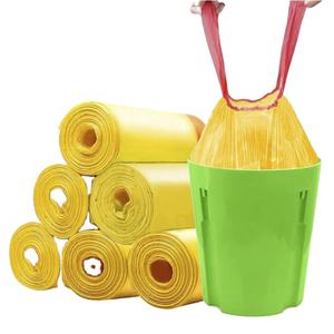 Elección sostenible: opte por la bolsa con cordón en lugar de la bolsa de basura Tie-Top hecha en Vietnam ODM con precio de fábrica - Product Image 3