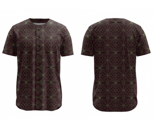 เสื้อเบสบอลแบบซับลิเมชั่นระดับมืออาชีพ ผ้าคุณภาพพรีเมียม |   ชุดเบสบอลทีมพร้อมโลโก้และหมายเลขแบบกำหนดเอง - Product Image 6