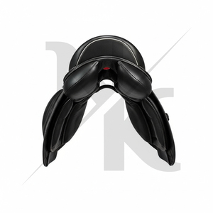Selle de dressage de qualité supérieure, directement du fabricant, en cuir de vachette premium, produits d'équitation anglaise en provenance d'Inde. - Product Image 5
