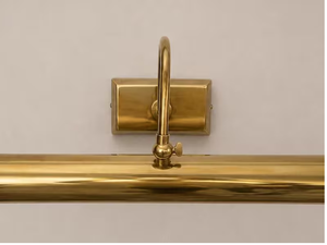 Luxury Raw Brass 15 Inch Solid Brass Picture <b>Light</b> Vintage Mid Century <b>Wall</b> Lamp Decorative Painting Display Lighting For Home - Product Image 3