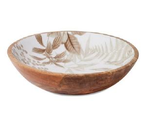 Nuevo Diseño, Tazón de Madera Hecho a Mano para Servir Ensaladas, Exportador Mayorista, Tazón de Madera de Mango y Acacia con Impresión Esmaltada - Product Image 2