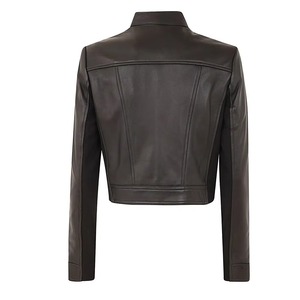 Best Design Custom Ladies Leather Jacket New Arrival Women's Real Leather Jackets OEM ODM Wholesale Plus Size Available - Product Image 5