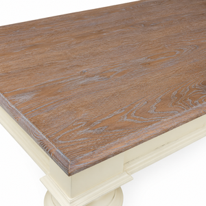Mesa de Centro de Madera Sólida Italiana para Sala de Estar, Hotel, Villa o Resort, Base de Caoba Sólida, Tapa de Madera Mindi, Personalizable para Hostelería - Product Image 4