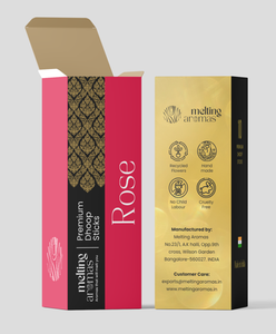 Bâtons d'encens indiens écologiques, aromatiques, biologiques, à base de poudre de bois de rose premium - Product Image 2