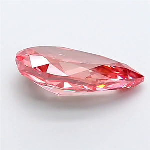 Diamantes Sueltos de 2.8 Quilates, Corte Pera, Color Rosa Brillante, Cultivados en Laboratorio, Rellenos, CVD HPHT, Certificados por IGI, Claridad VS VVS - Product Image 2