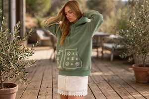 Sudadera con capucha unisex de invierno, extragrande, verde, con forro polar, antipilling, 100% algodón, manga regular, informal, con cremallera. - Product Image 5