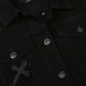 Chaqueta de invierno para hombre, chaqueta vaquera de corte clásico regular, chaqueta vaquera para hombre con lavado vintage, chaqueta vaquera para hombre. - Product Image 6