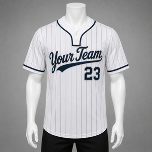 Maillots de baseball d'été personnalisés de haute qualité, imprimés par sublimation, 100 % polyester, légers, séchage rapide, respirants, uniformes d'équipe - Product Image 1