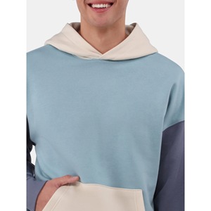 Hoodie d'hiver streetwear personnalisé de haute qualité pour fabricants, en molleton épais, zippé, coupe courte et carrée - Product Image 2
