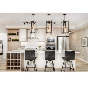 Modular Pantry Base And Wall Hanging <b>Storage</b> <b>Units</b> Custom CANA White Shaker <b>Kitchen</b> Cabinet U Shaped <b>Kitchen</b> Cabinets - Product Image 4