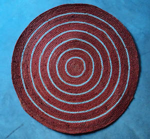 Meilleures ventes, fabrication en usine, tapis de porte rond en jute naturel, tapis de chevet en jute tressé, tapis de couloir à prix de gros - Product Image 5