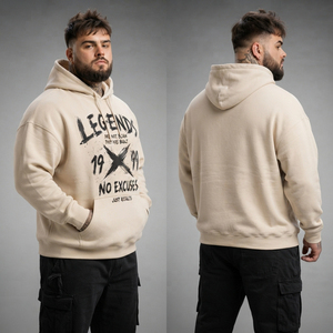 Sweat-shirts à capuche personnalisés OEM pour hommes, grandes tailles, vêtements d'hiver, pull à capuche, sweat-shirts pour hommes grandes tailles - Product Image 4