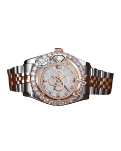 Reloj de Lujo con Diamantes Moissanite, Personalizable con Logotipo OEM ODM, para Hombre, con Incrustaciones Completas de Piedras VVS, Correa de Acero Inoxidable - Product Image 1