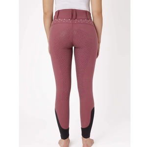 Custom Logo High Quality Women's Slim Fit Durable Lightweight Canvas <b>Horse</b> <b>Riding</b> <b>Trousers</b> Breathable Customized - Product Image 2