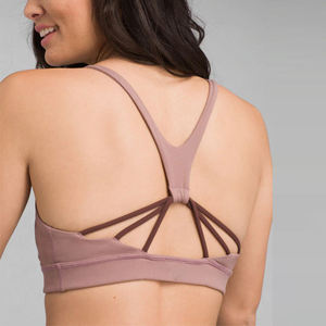 Women's Scoop Neck Seamless Crop <b>Top</b> Tank <b>Top</b> Solid Color Yoga Workout Wear - Product Image 2