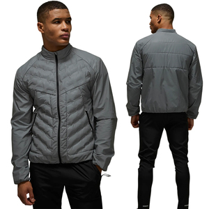 เสื้อแจ็คเก็ตบุนวมผู้ชายแบบเย็บลายตาราง  ไซส์อเมริกา ผ้าฝ้าย 100% เสื้อโค้ทกันหนาวแฟชั่นฤดูหนาว สตรีทแวร์ รับสั่งทำพิมพ์ลาย แบรนด์ส่วนตัว - Product Image 4