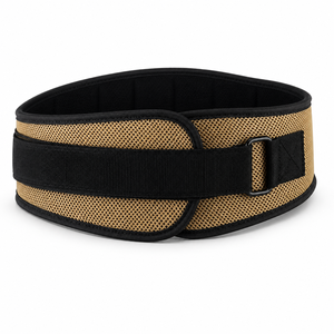 High Quality EVA Neoprene Gym Fitness Workout Double Support Brace Weight Lifting Dipping Training Belt with <b>Chain</b> <b>Cheap</b> Price - Product Image 5
