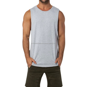 High Quality Men's Tank Top with Latest Design Breathable Fitness Clothing Low MOQ Wholesale Customizable Styles - Product Image 3
