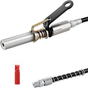 Accoppiatore per pistola ingrassatrice ad alta pressione 10000 PSI con attacco rapido a 6 griffe, capacità 600cc, per tubi/rimedici Zerk, compatibile con attrezzi di pulizia - Product Image 1