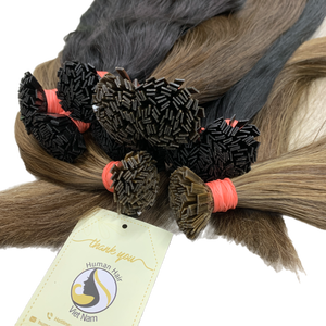 Meilleur prix kératine vierge italienne préliée Styles de boucles à pointe plate super doublement étirés Extensions de cheveux humains bruts - Product Image 1