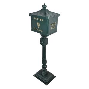 Luxury GR Red Coated Garden Post Box With Stand Ground Mount Wholesale Price - Product Image 6