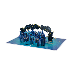 Tarjeta de Felicitación 3D Pop-Up Hecha a Mano, para Celebraciones, Regalos, Manualidades de Papel, Venta al Por Mayor - Product Image 3