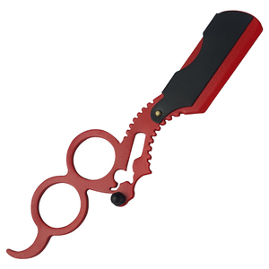 Rasoir à doigt en acier inoxydable pour homme, rasoir à barbe léger et portable, personnalisable avec logo, faible MOQ, vente chaude - Product Image 2