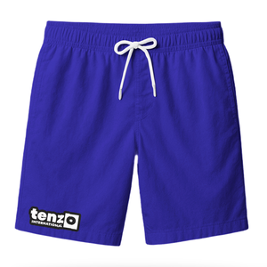 Pantalones Cortos Casuales para Hombre SurfKing, de Lona, Color Sólido, con Logotipo Personalizado, Secado Rápido, Transpirables, para Gimnasio, Playa y Uso Diario - Product Image 1