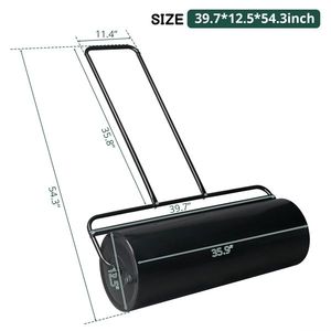 Rullo per Prato in Ferro Nero da 36 Pollici per Giardini - Product Image 4