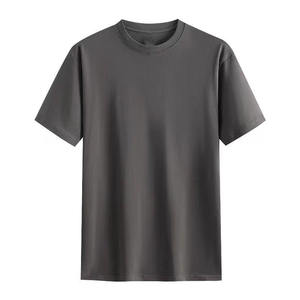 T-shirt à manches courtes en tissu lisse, coupe décontractée, idéal pour le quotidien, style décontracté, entraînement et confort facile - Product Image 6