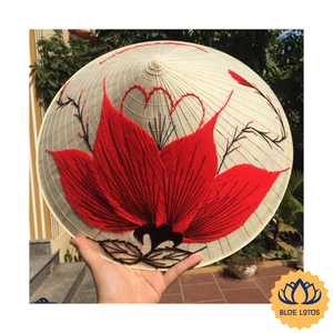 [MEJOR VENDIDO] |   Sombrero Cónico Hecho a Mano, Diseño Personalizado, Tamaños Grandes y Pequeños, Recuerdo, Regalo, Suministro para Fiestas y Festivales de Vietnam - Product Image 1