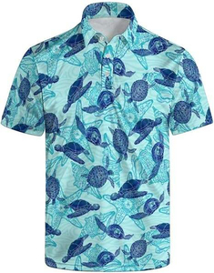 เสื้อโปโลลายพรางผู้ชายทรงโมเดิร์น ผ้าฝ้ายระบายอากาศ สวมใส่สบาย - Product Image 6