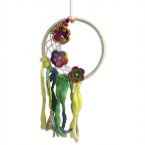 Attrape-rêves aux fleurs écrasées - Product Image 2
