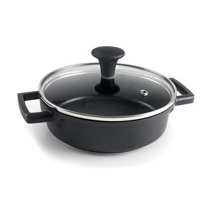 Mini pentola con coperchio da 1,5 litri antiaderente per cottura su fornello - Product Image 1