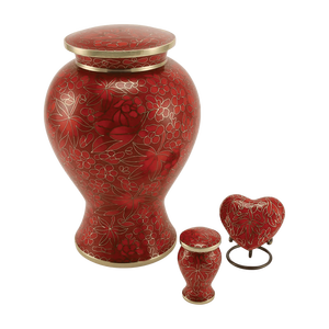 Urne funéraire moderne en aluminium faite à la main pour cendres humaines, capacité 3-4L, impression personnalisée - Product Image 3